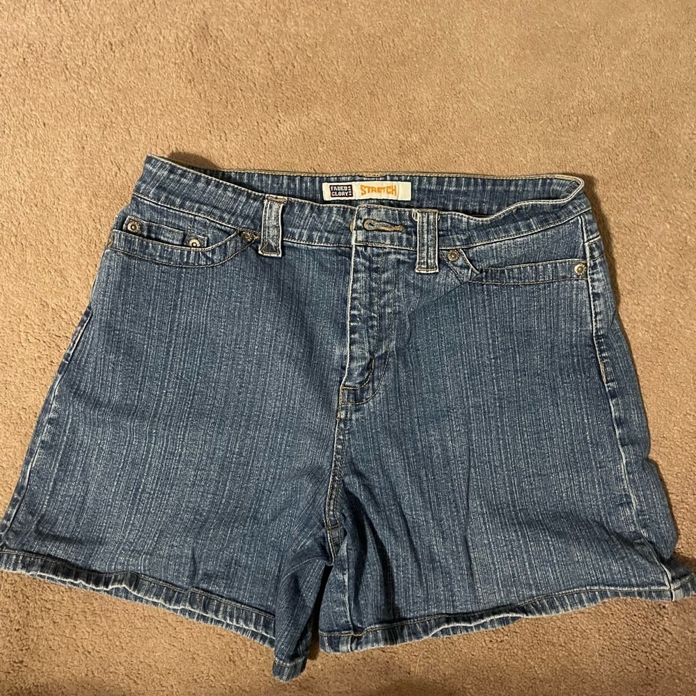 Faded Glory Classic Blue Denim Shorts - Picture 2 of 4